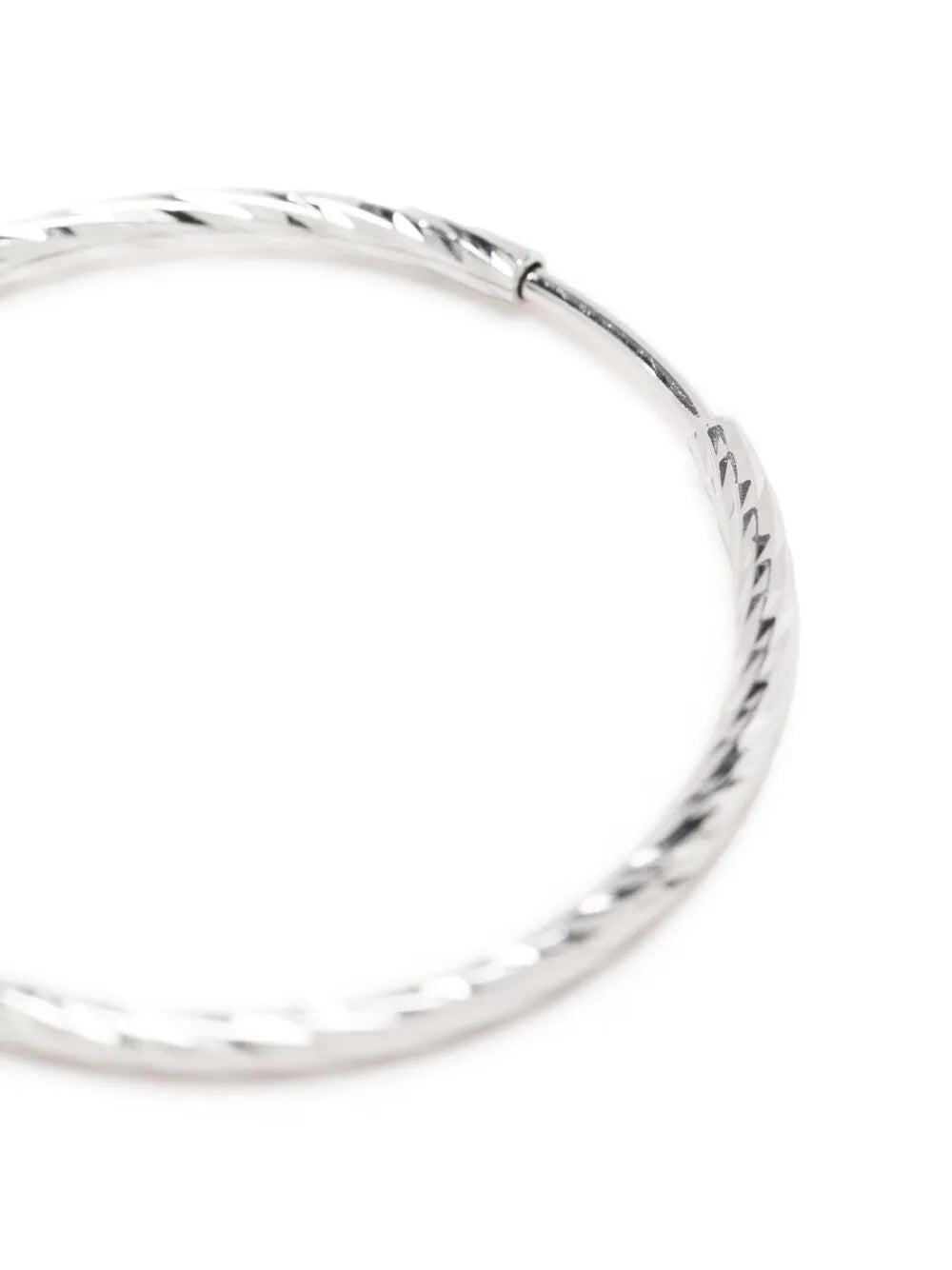 14kt white gold Liv 25 hoop earring