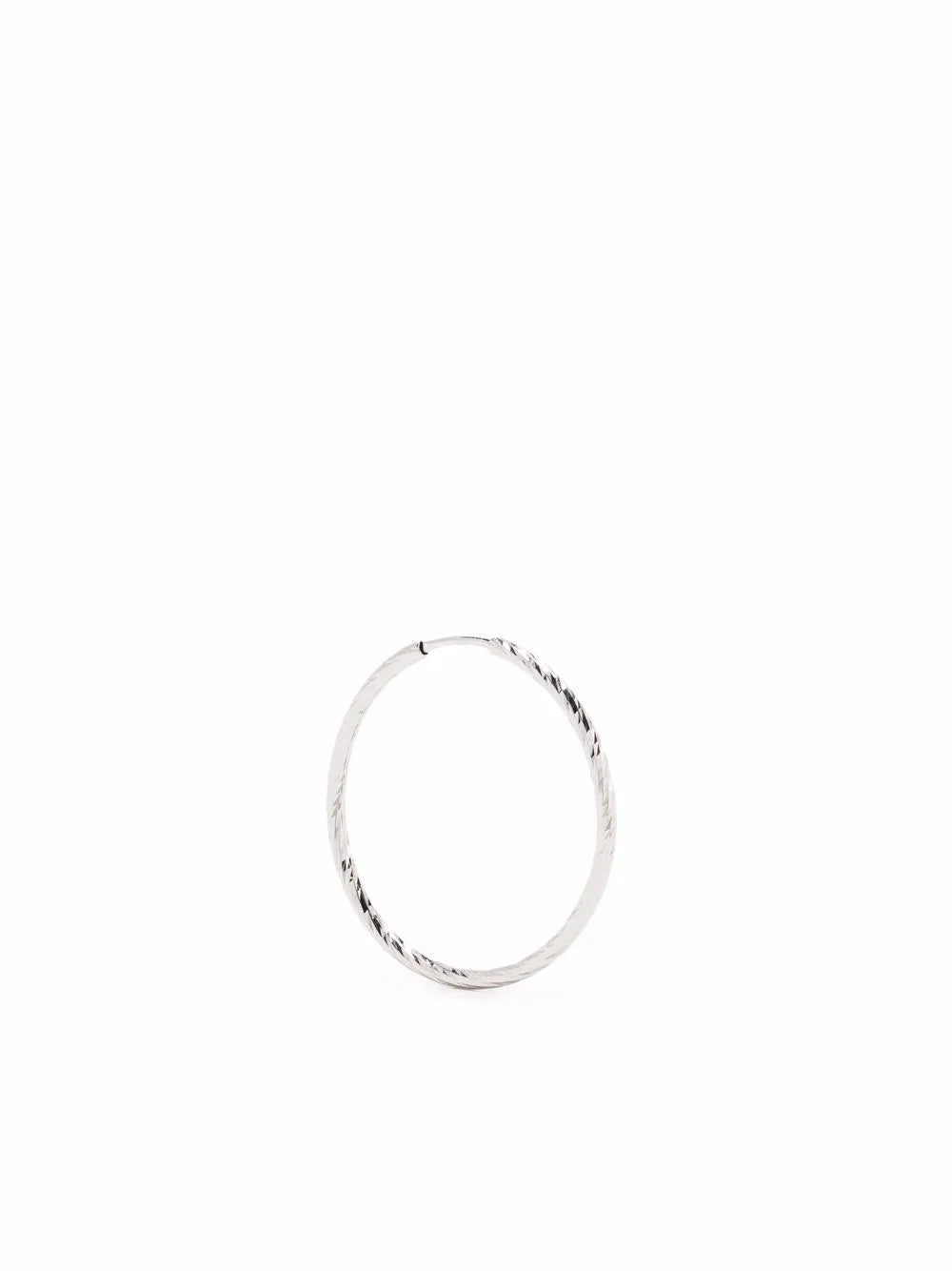 14kt white gold Liv 25 hoop earring