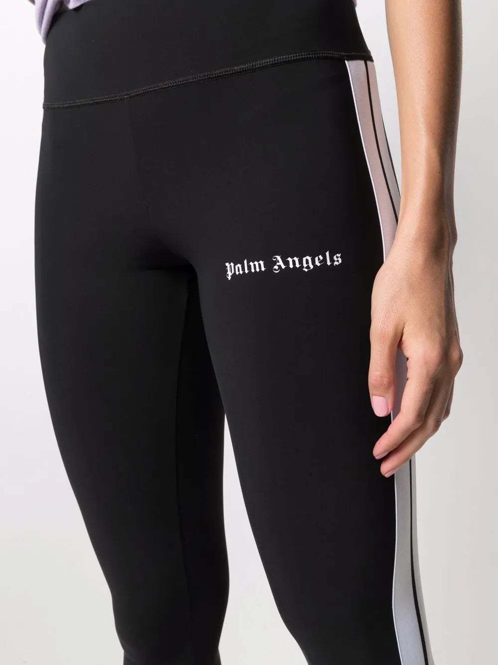logo-print high-rise leggings