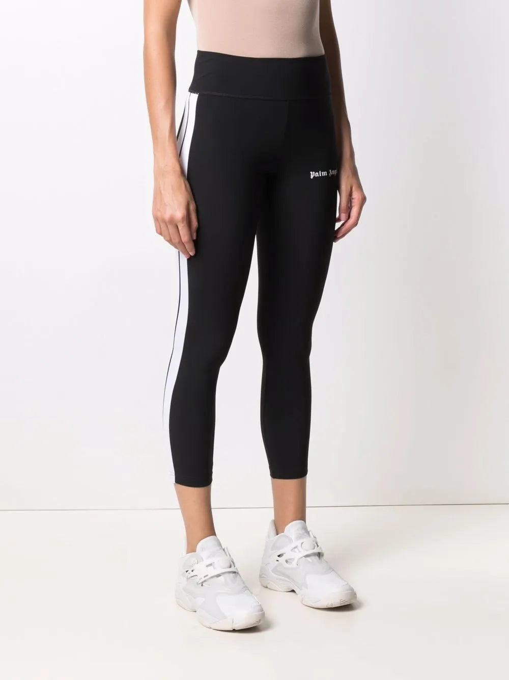 logo-print high-rise leggings