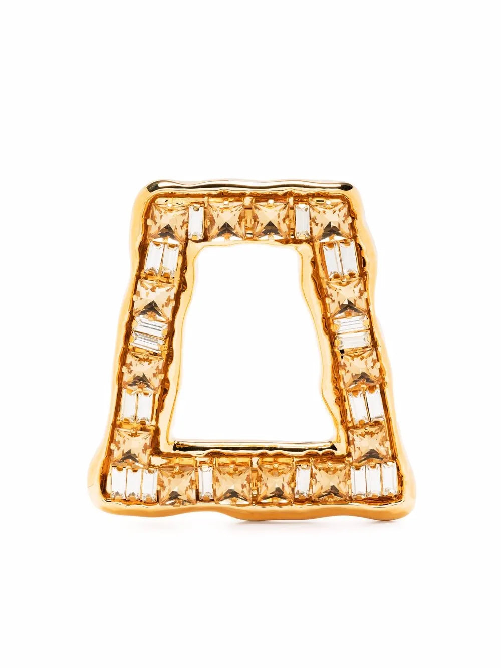 crystal-embellished single earring