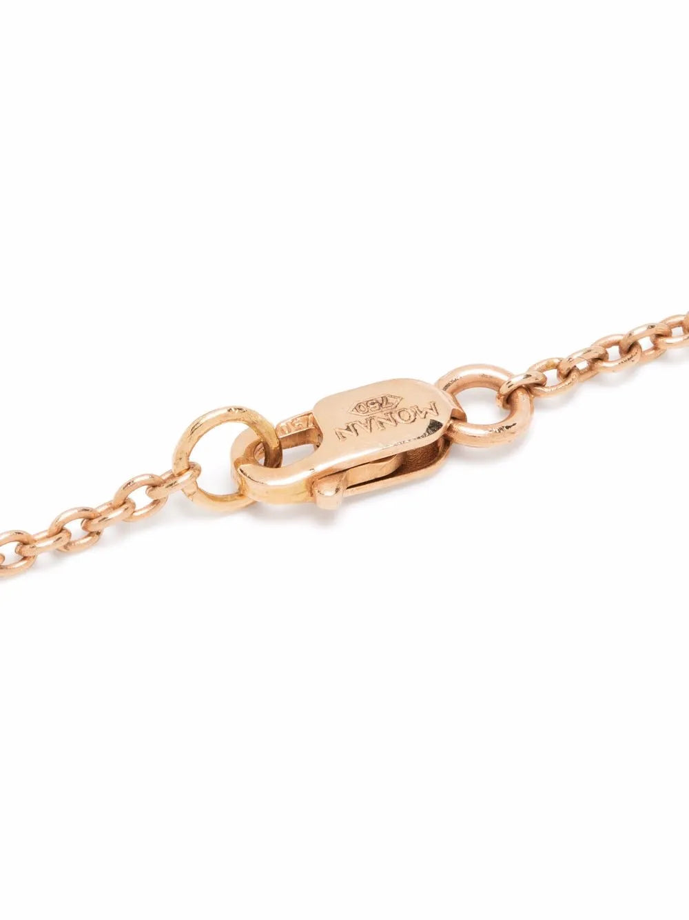 18kt rose gold Evil Eye diamond, sapphire and ruby bracelet