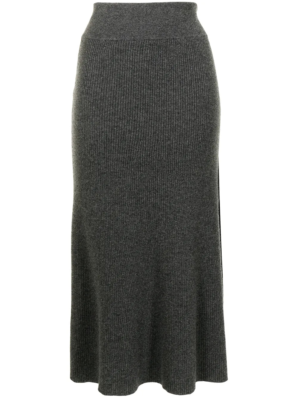 River A-line cashmere skirt