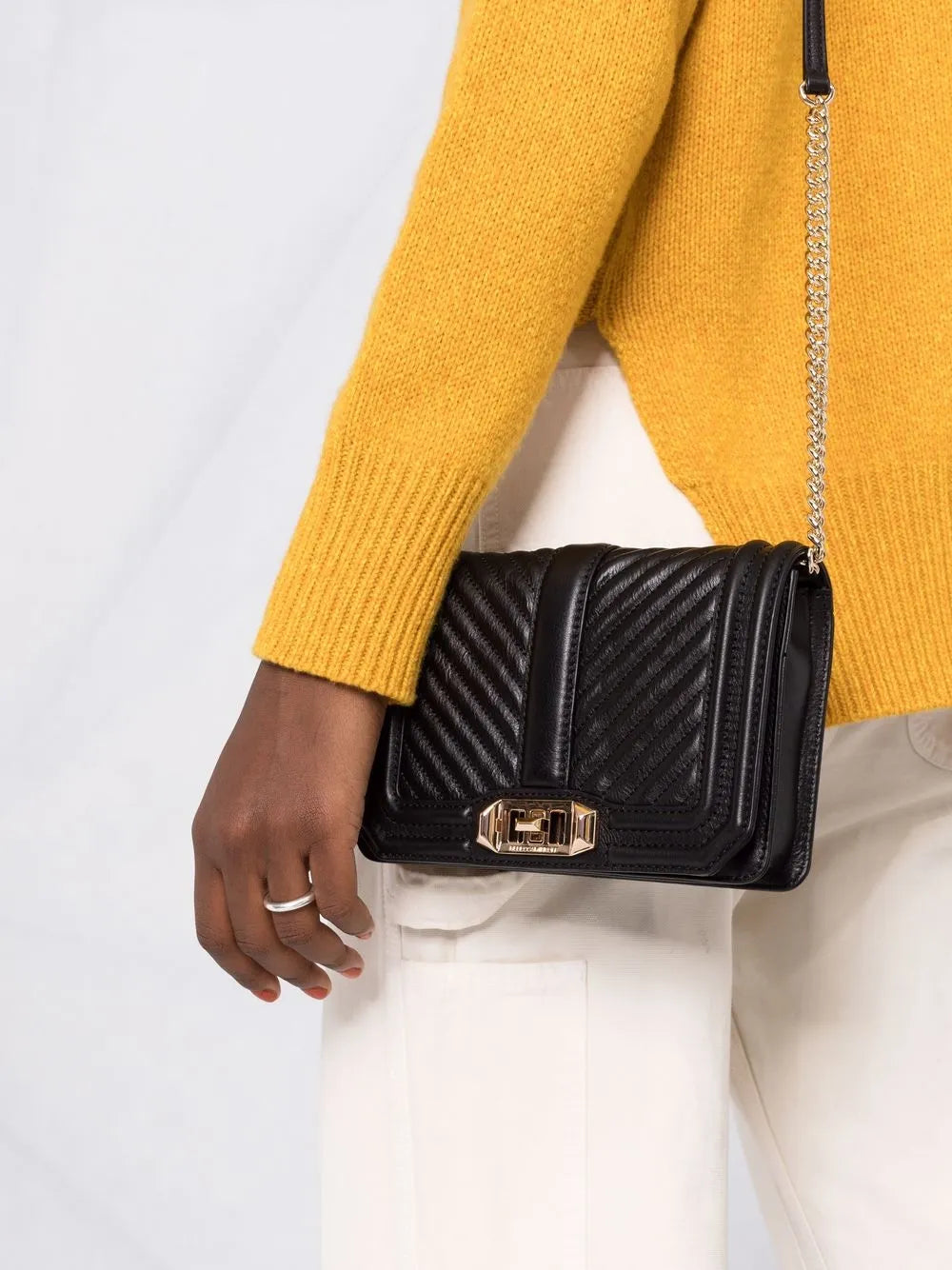 quilted shoulder bag