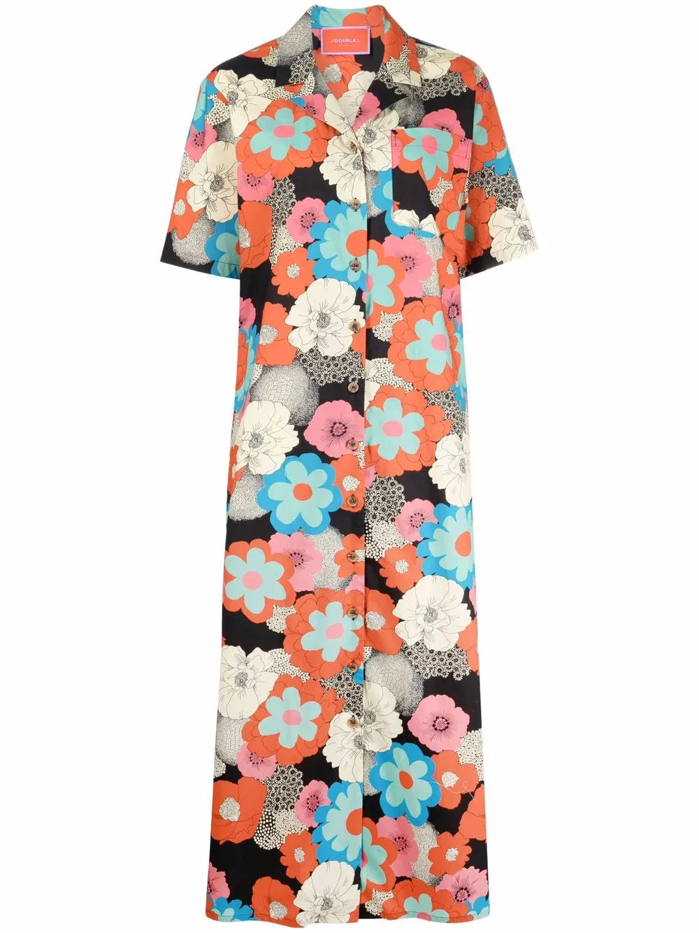 Bowling floral shirtdress