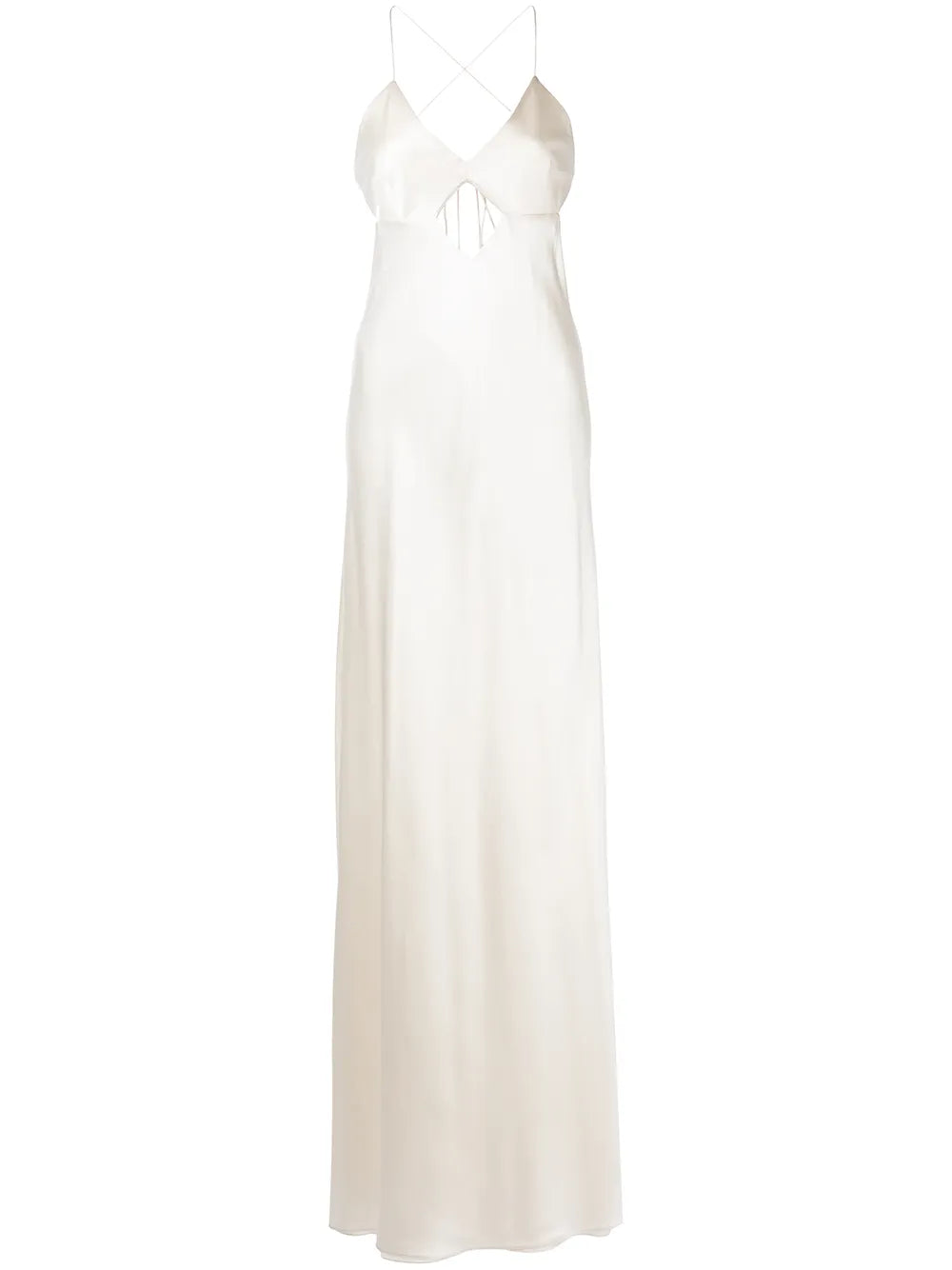 cut-out detail gown