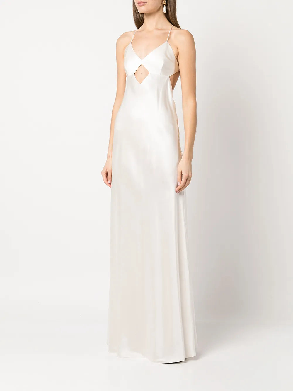 cut-out detail gown