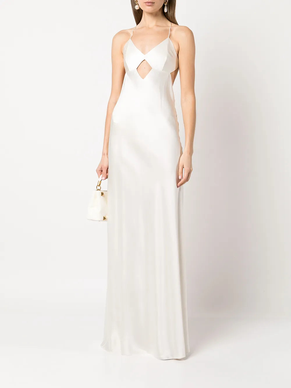 cut-out detail gown