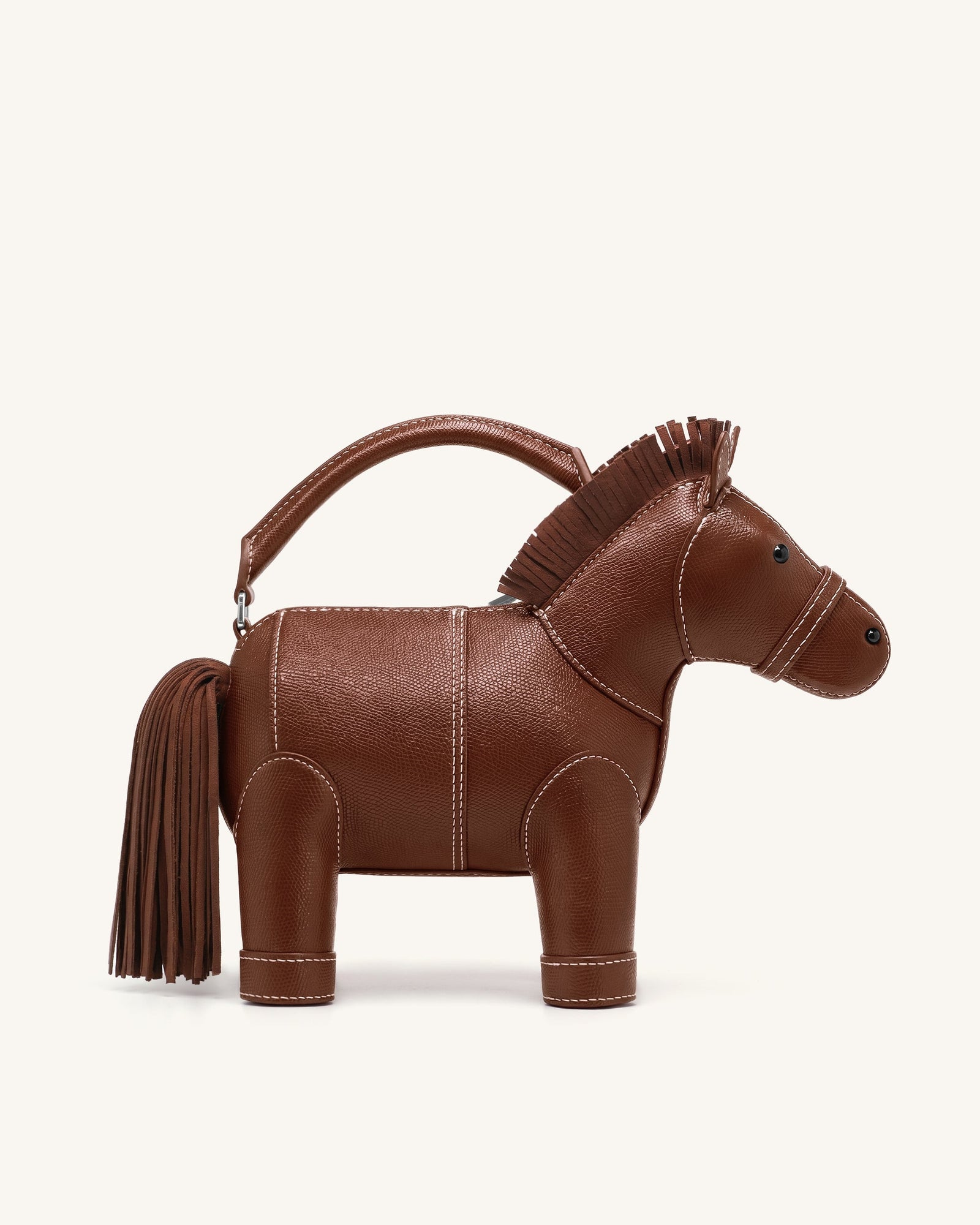 Jw Pei Harper Horse Top Handle Bag Brown