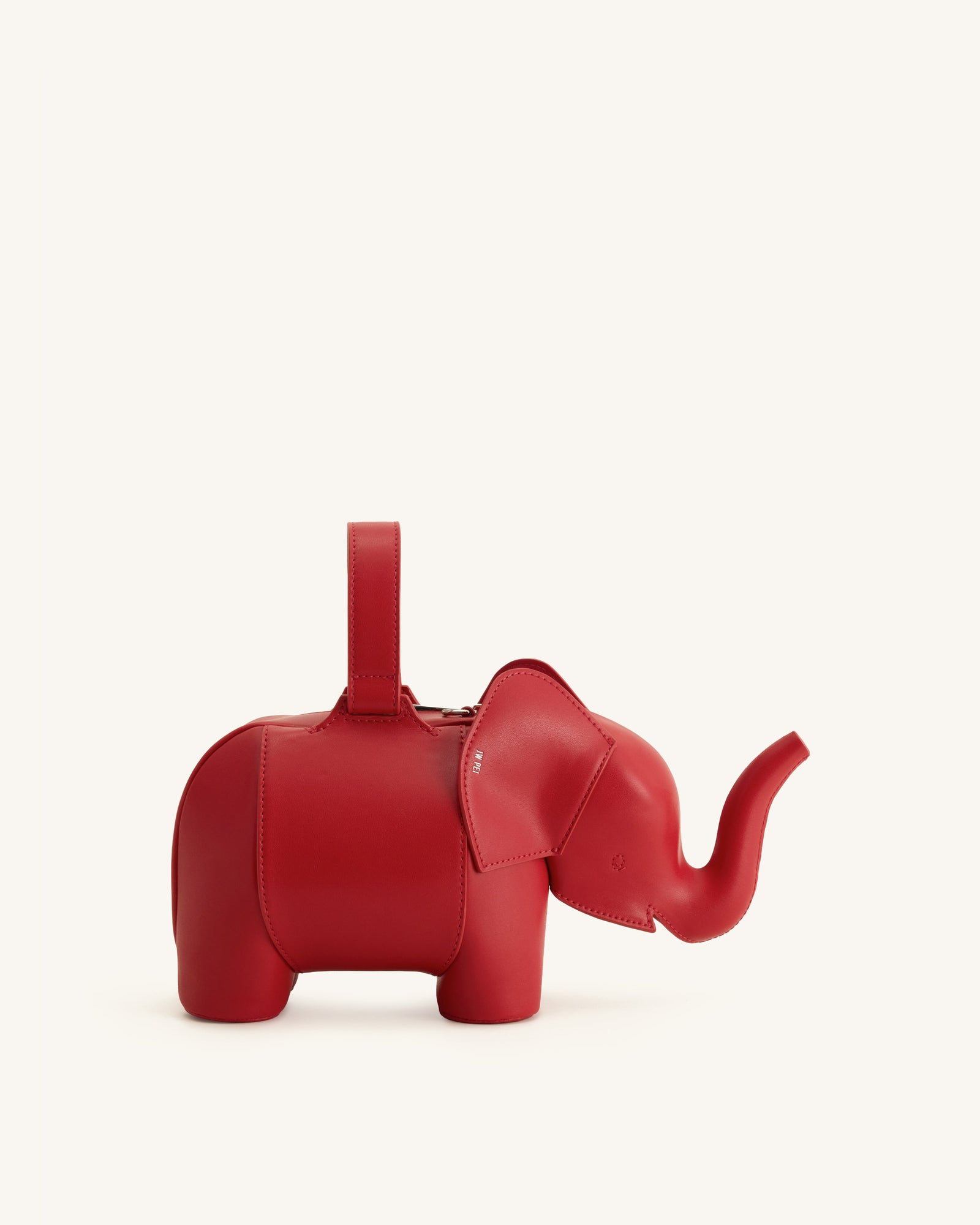 Jw Pei Claire Elephant Shaped Handbag Red