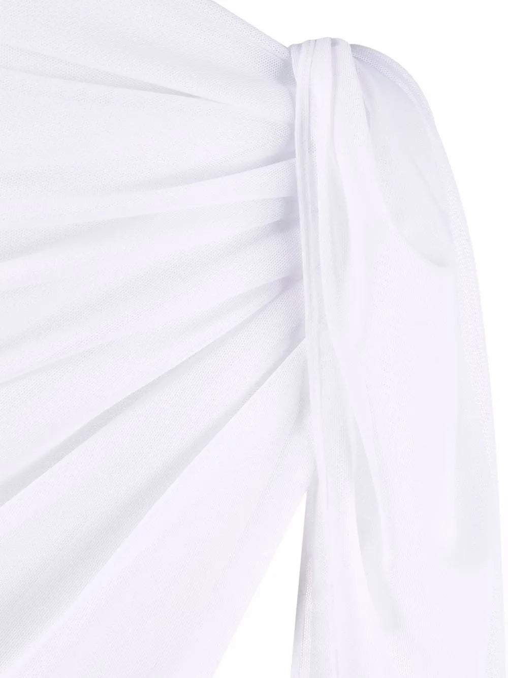 sheer wrap-around sarong