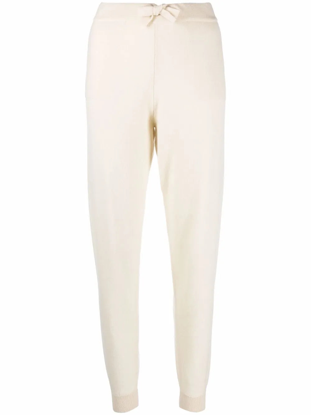 drawstring cashmere leggings