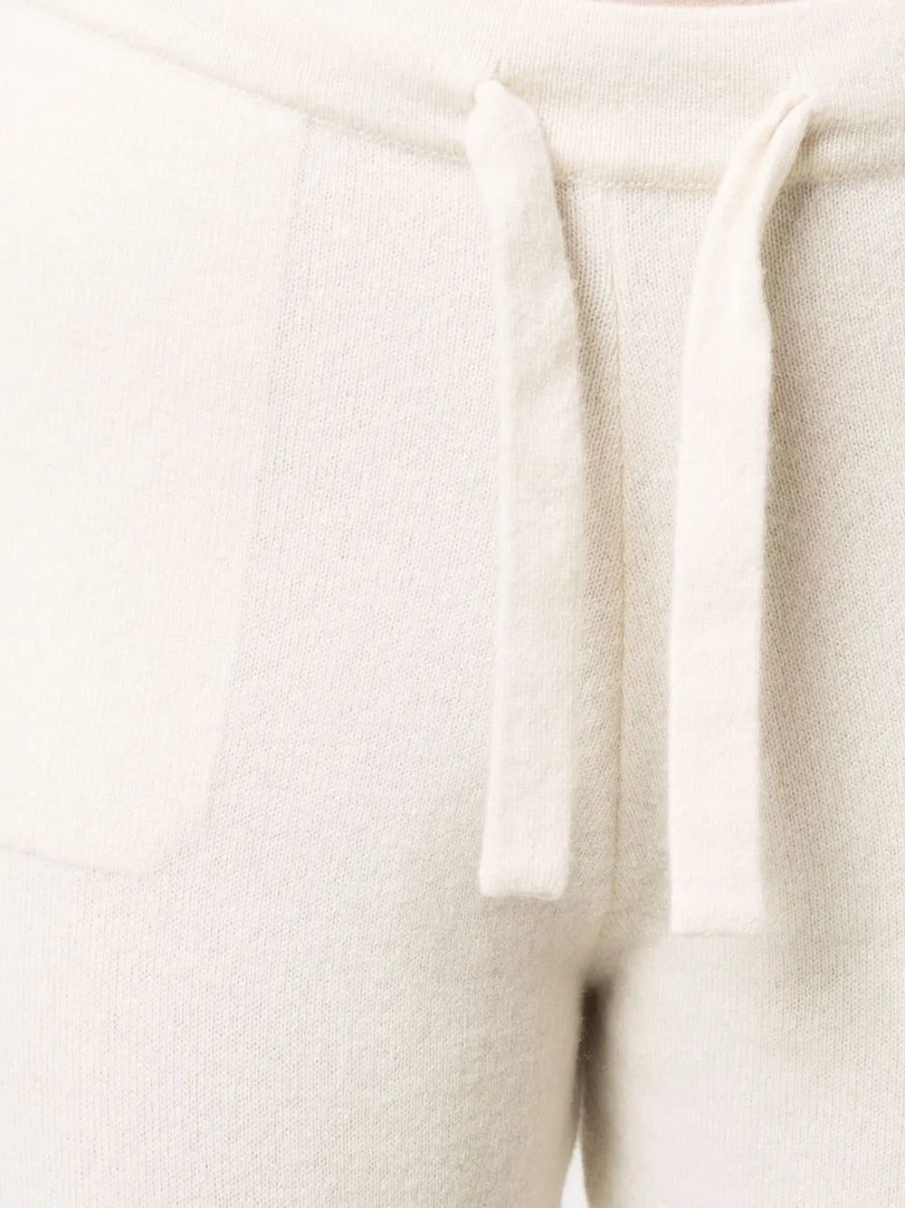 drawstring cashmere leggings