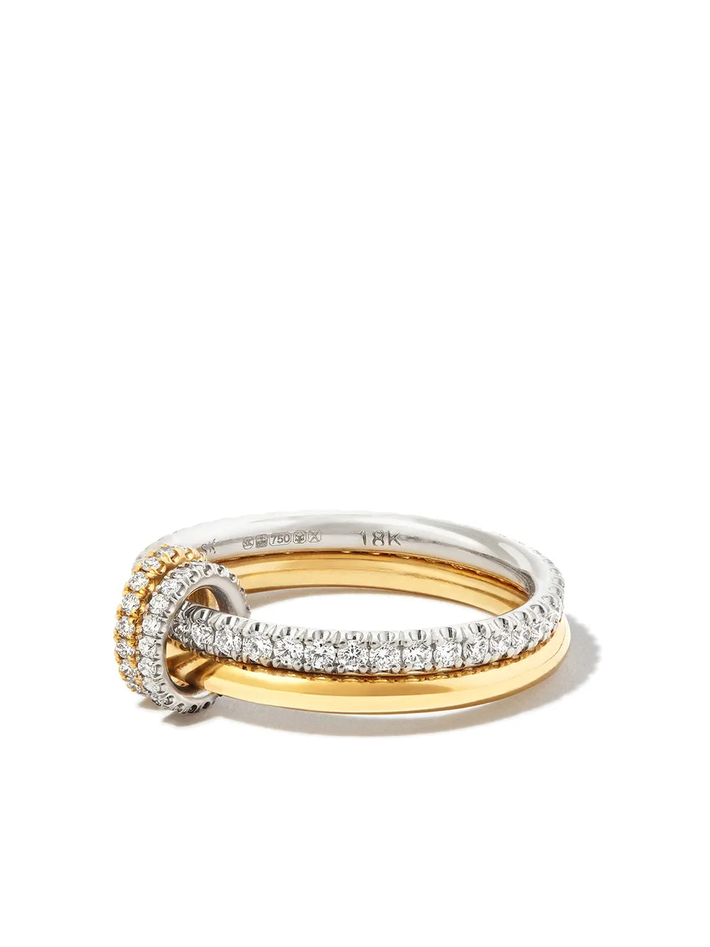 18K yellow gold Ceres diamond ring