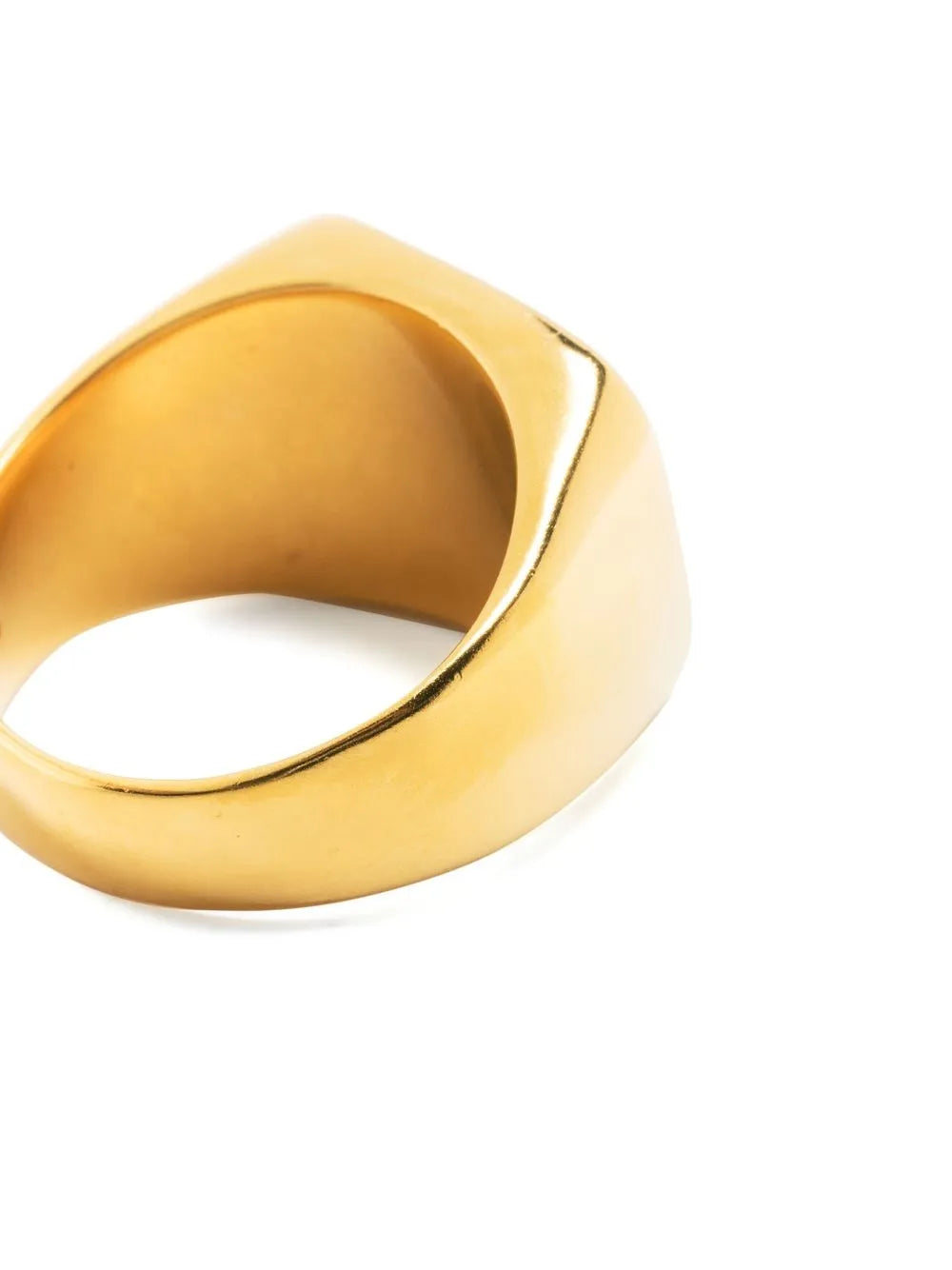Talisman clover signet ring