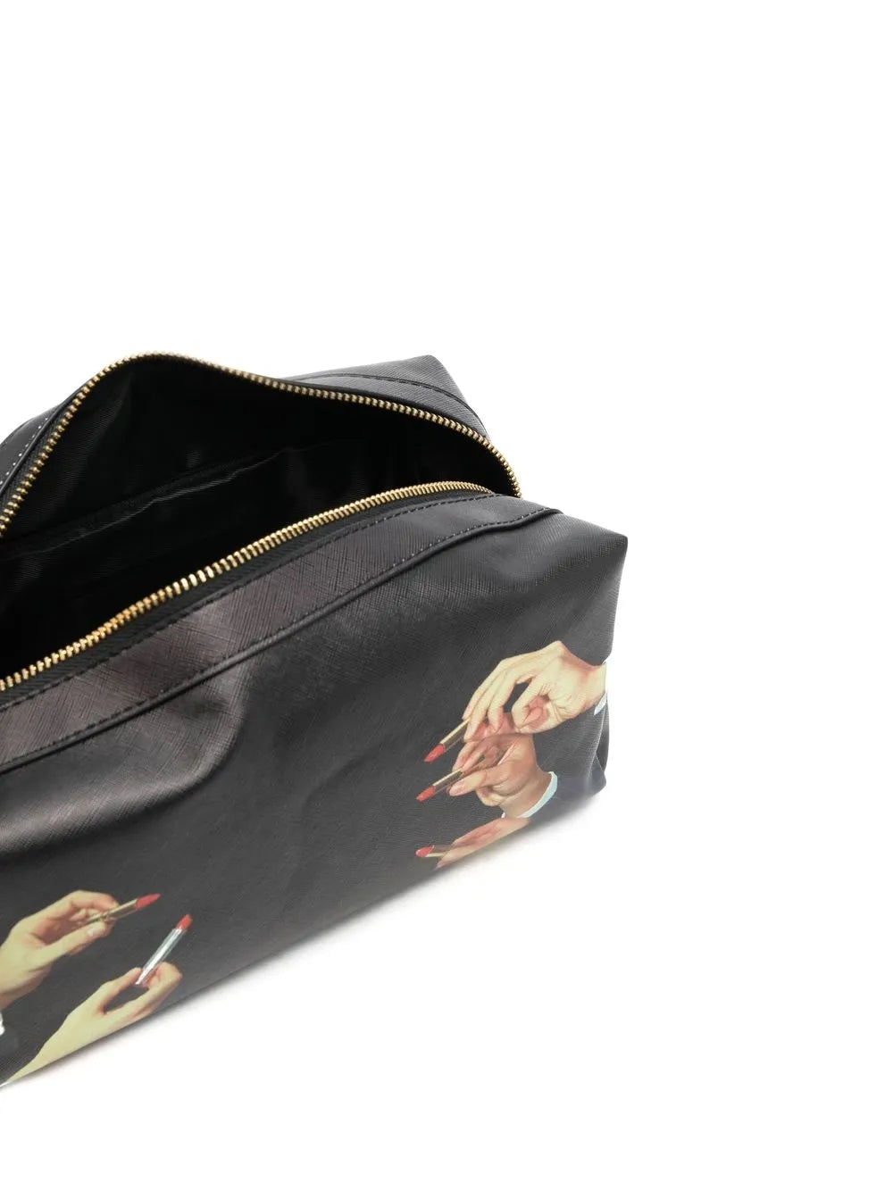 lipstick-print wash bag