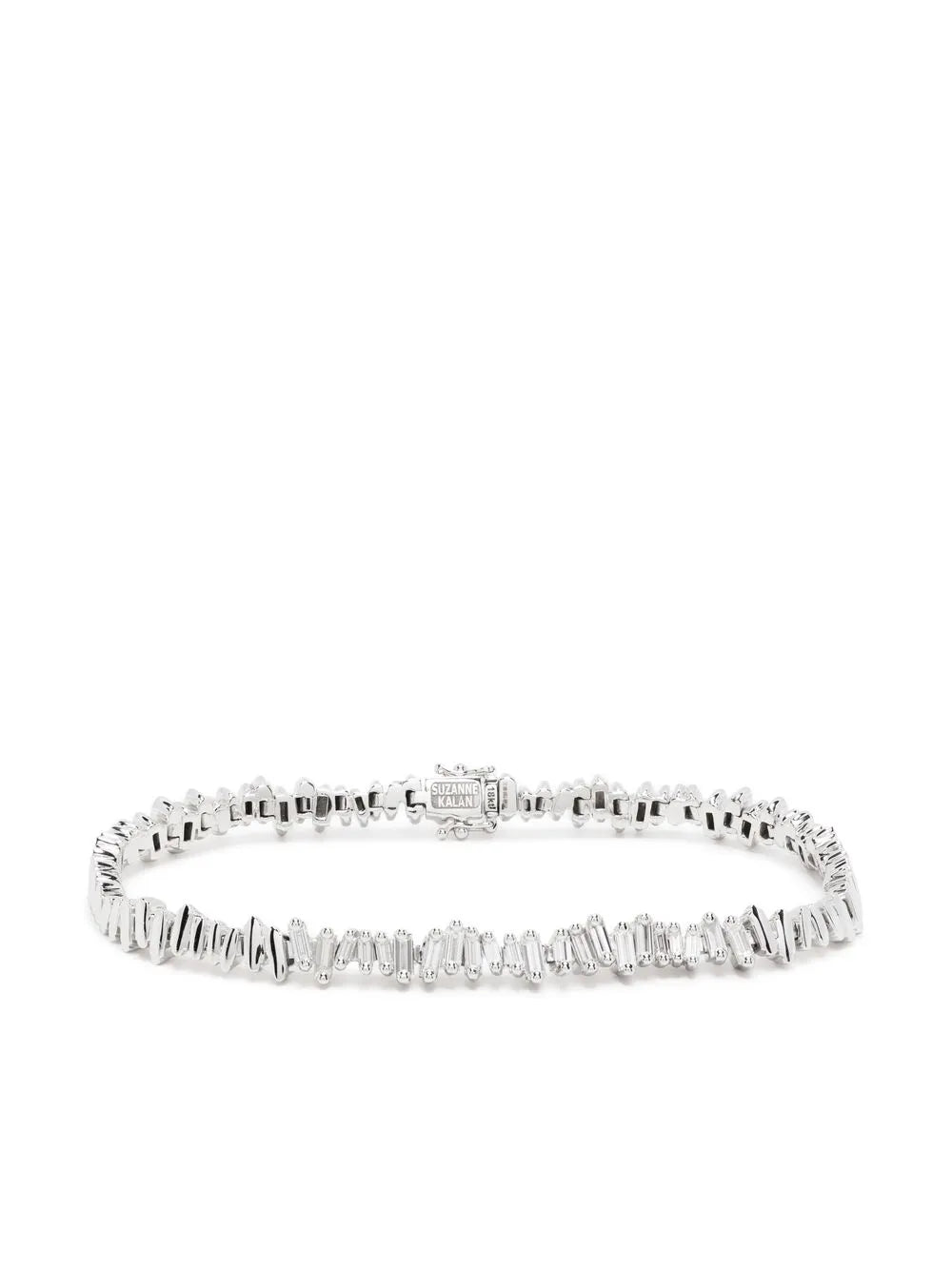 18kt white gold diamond bracelet