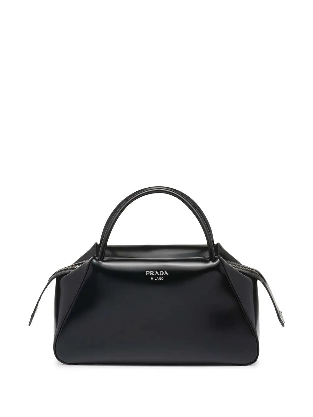 medium brushed-leather tote bag