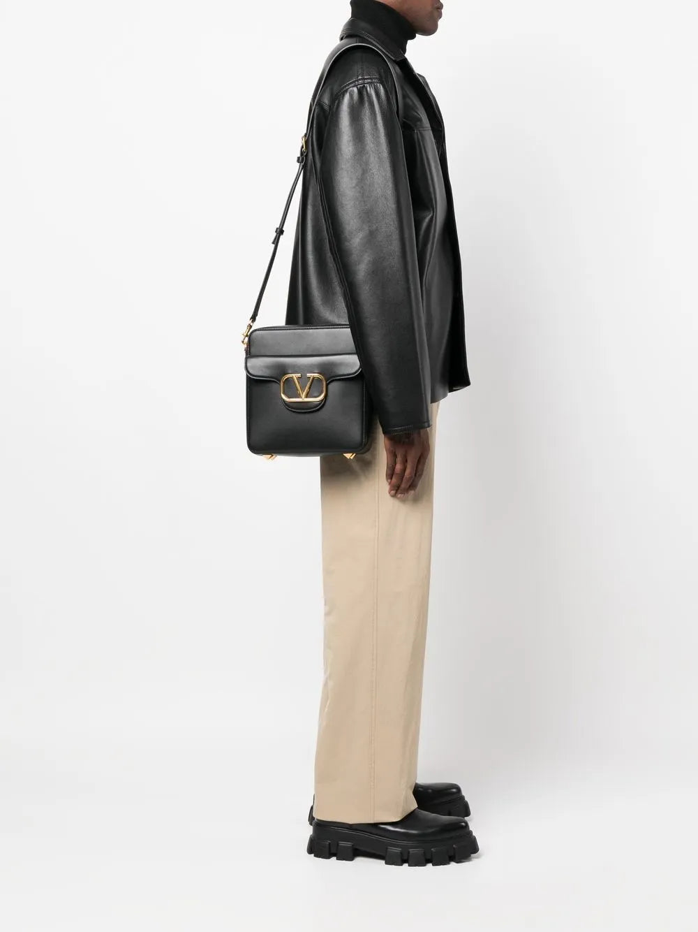 leather crossbody bag