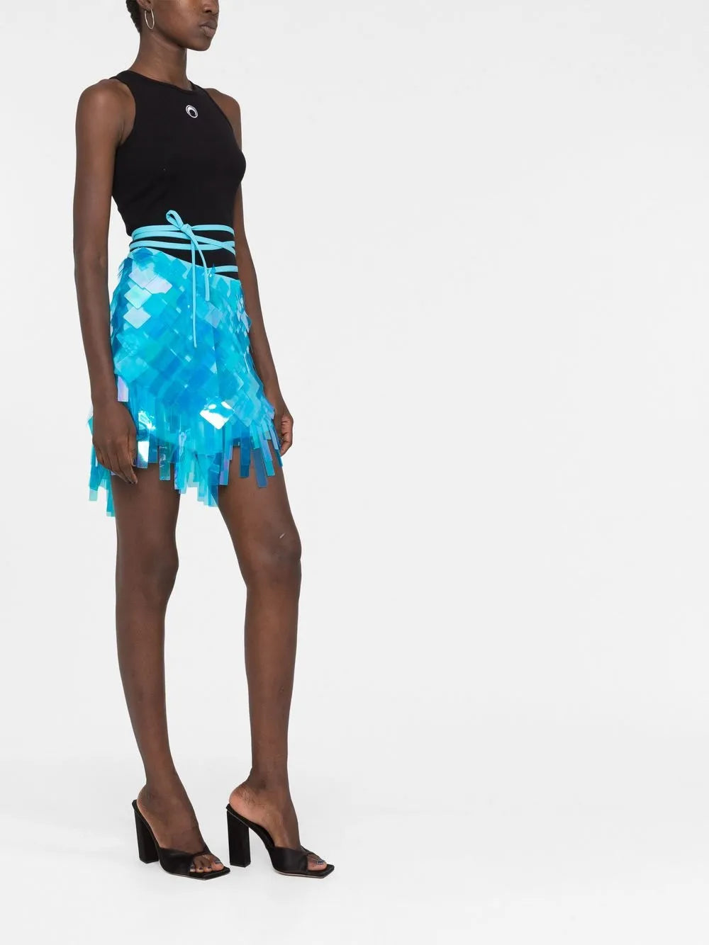 Aurelie embellished mini skirt