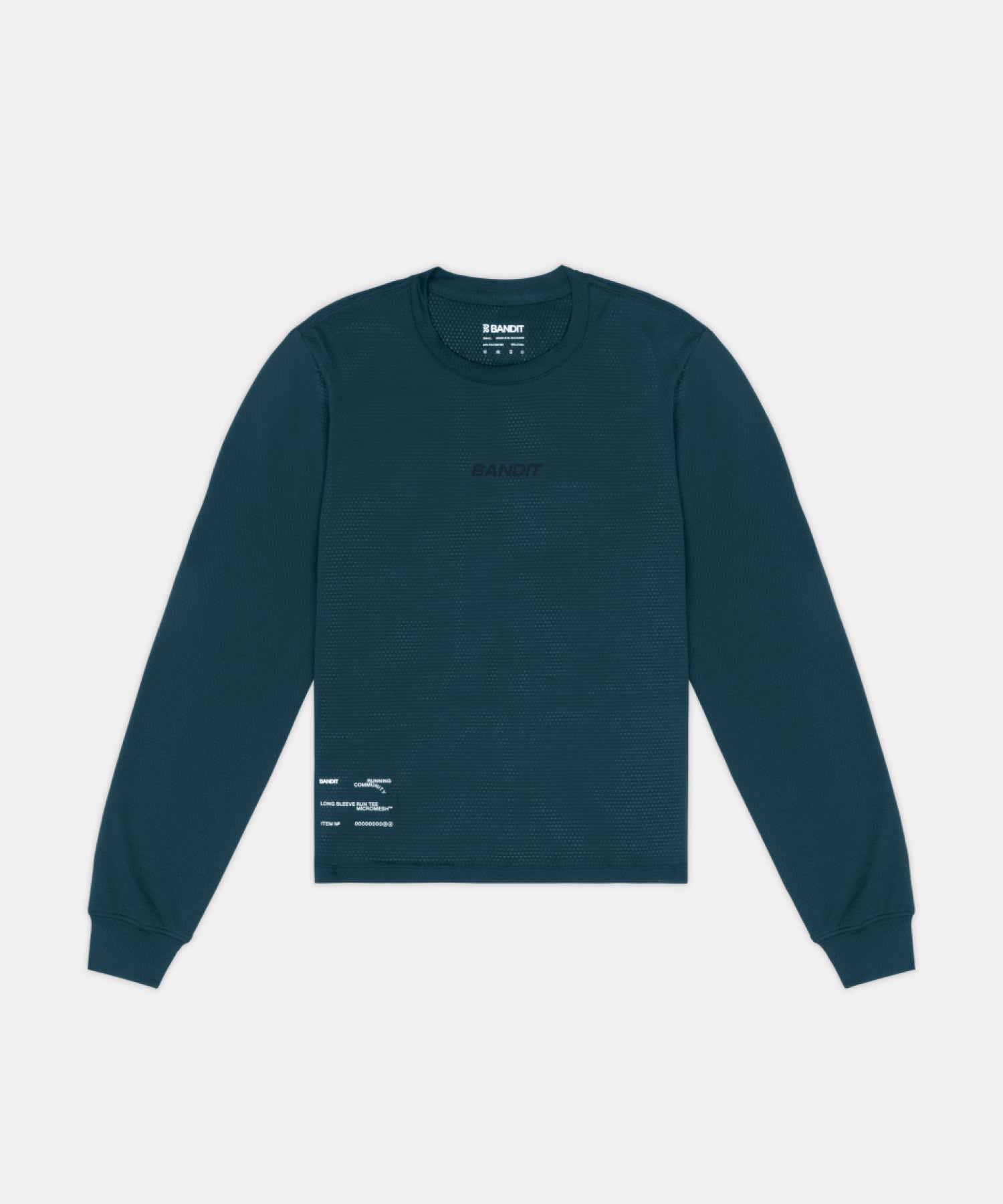 Bandit Womens Micromesh Long Sleeve Tee Storm