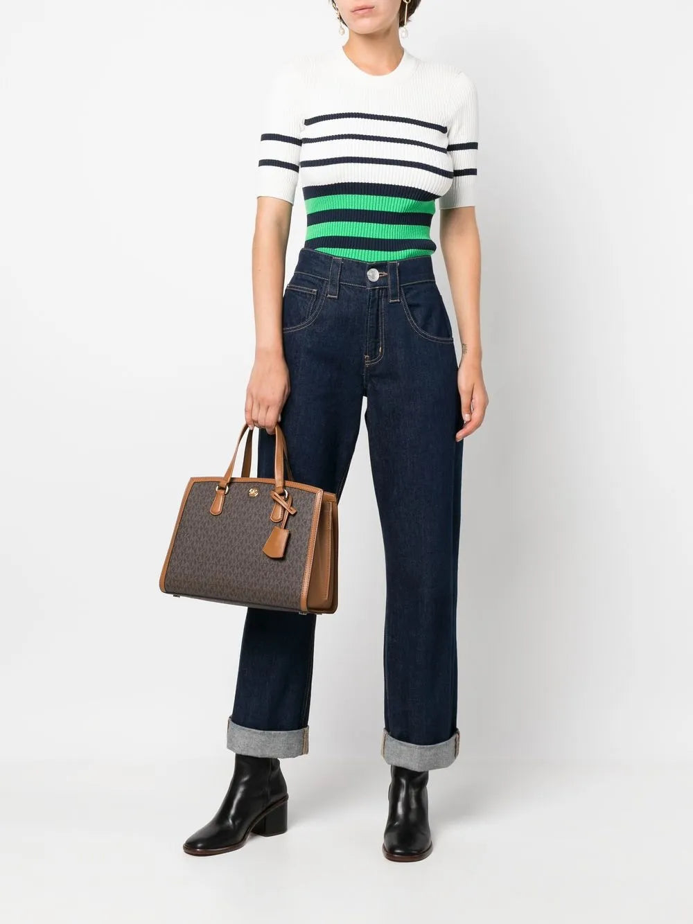 Chantal top-handle tote