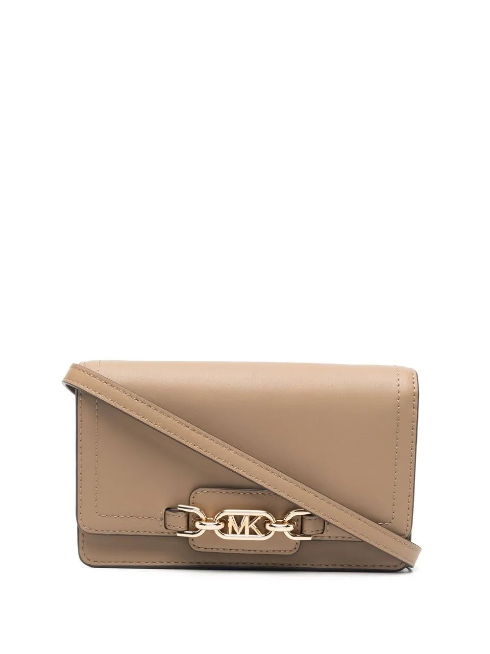 Heather leather crossbody bag
