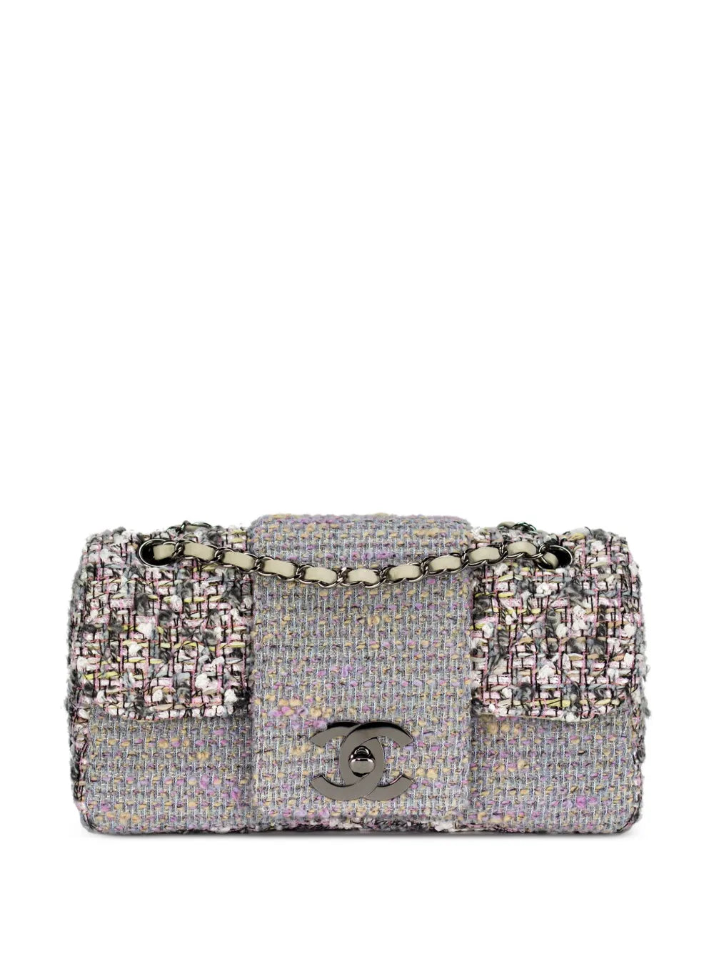 2004 Jumbo Tweed Classic Flap shoulder bag