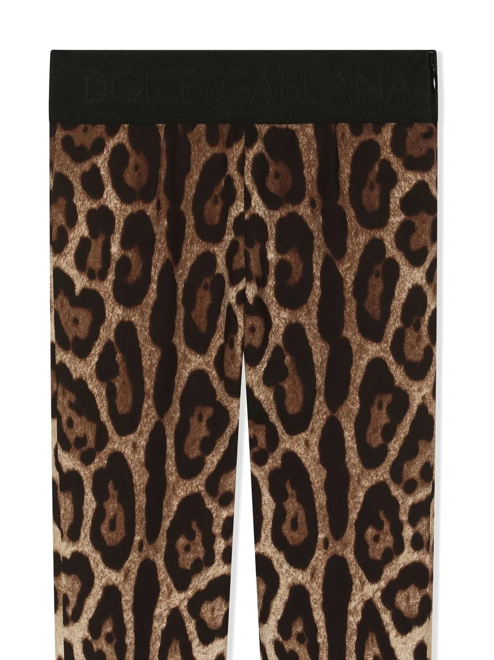 leopard-print stretch-silk leggings