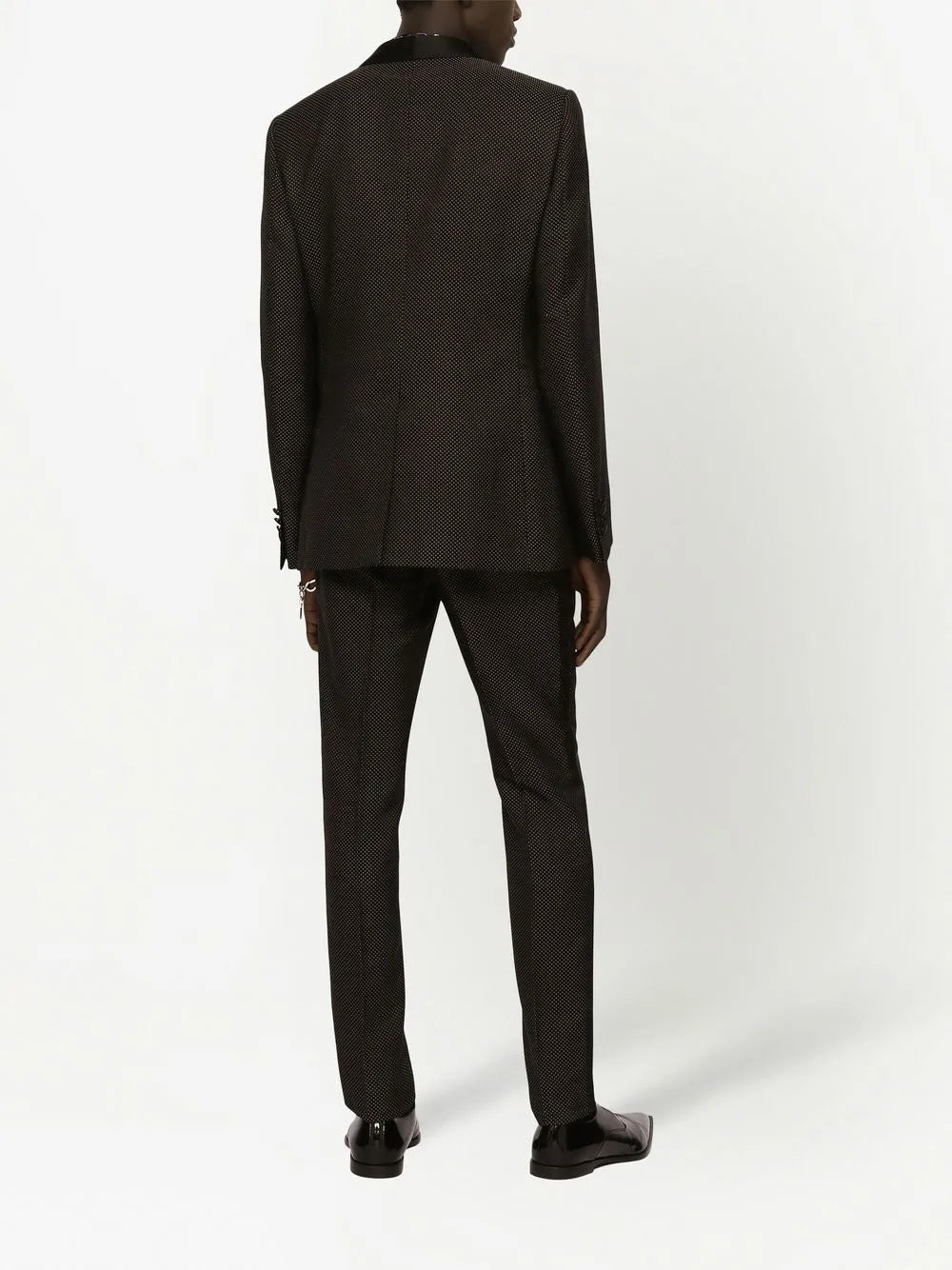 Martini-fit tuxedo suit