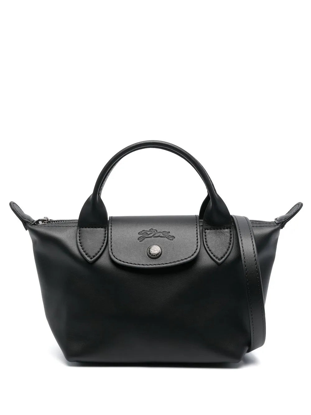 Le Pliage leather mini bag