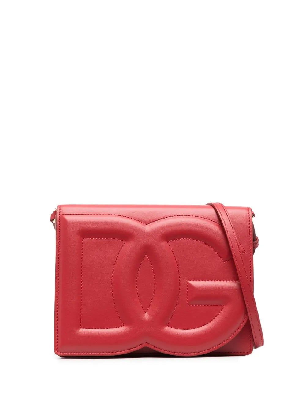 DG Logo leather cross body bag