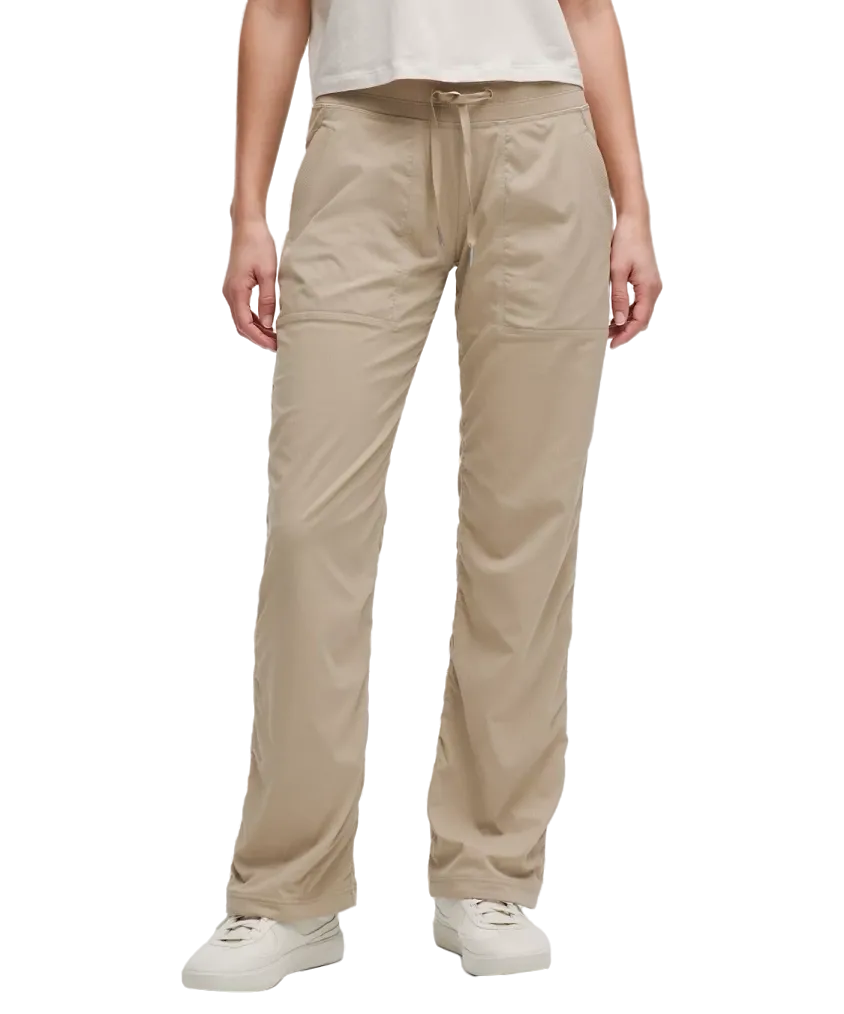 Lululemon Dance Studio Mid-Rise Pant Regular Sheer Oak