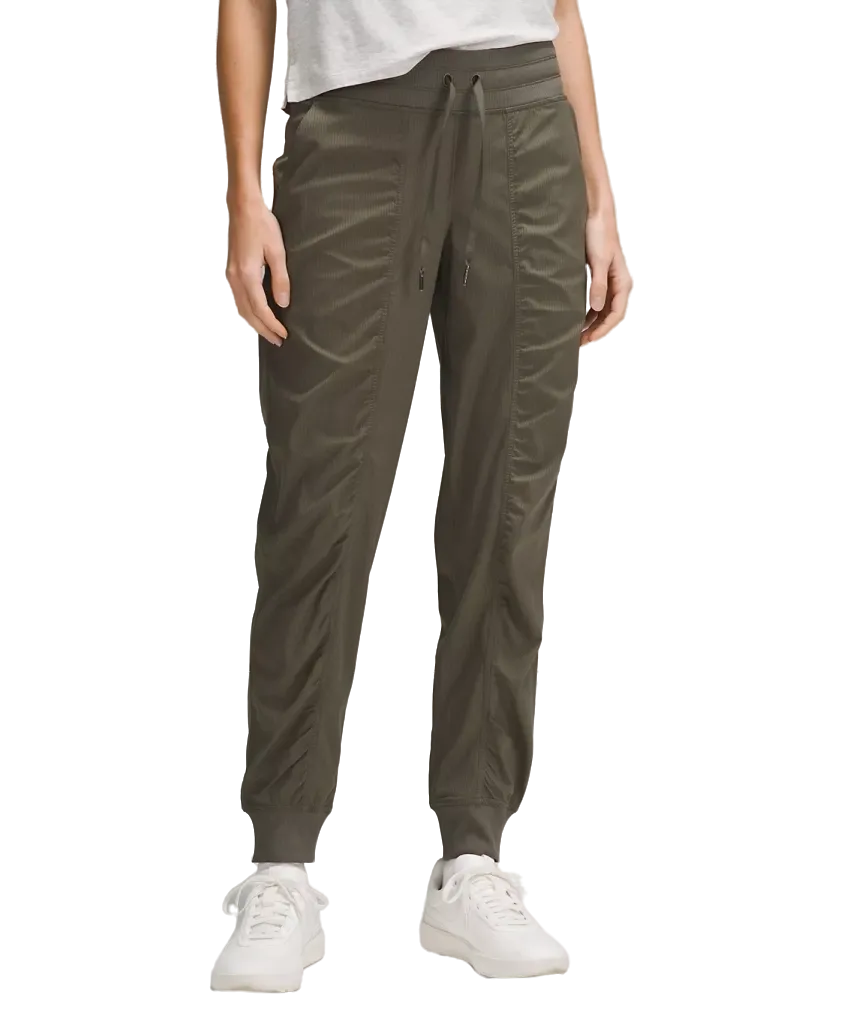 Lululemon Dance Studio Mid-Rise Jogger Full Length Army Green