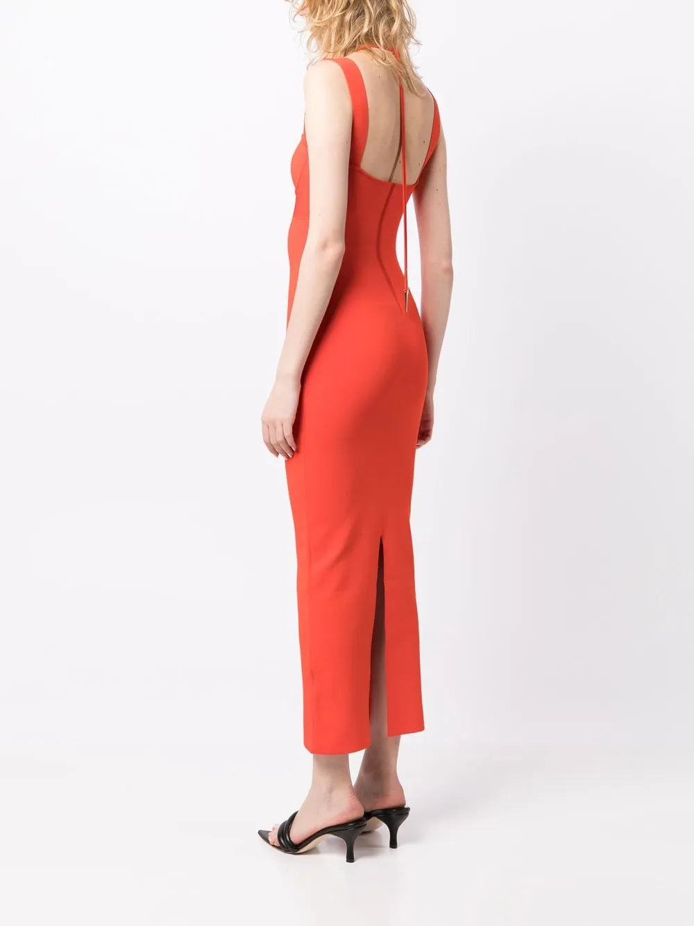 Kali cutout-detail dress