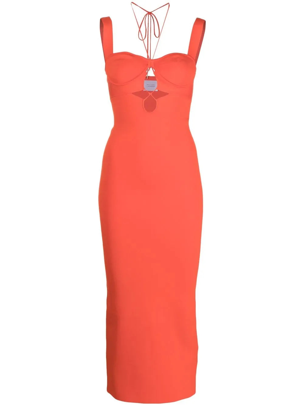 Kali cutout-detail dress