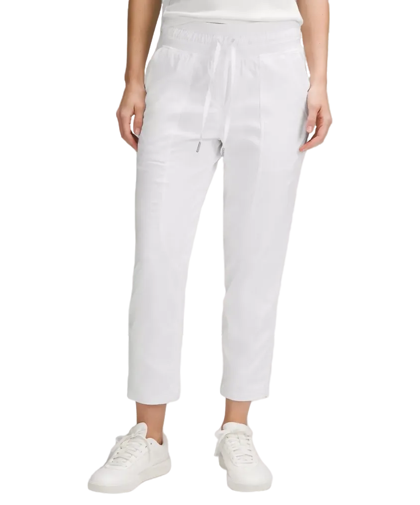 Lululemon Dance Studio Mid-Rise Cropped Pant White