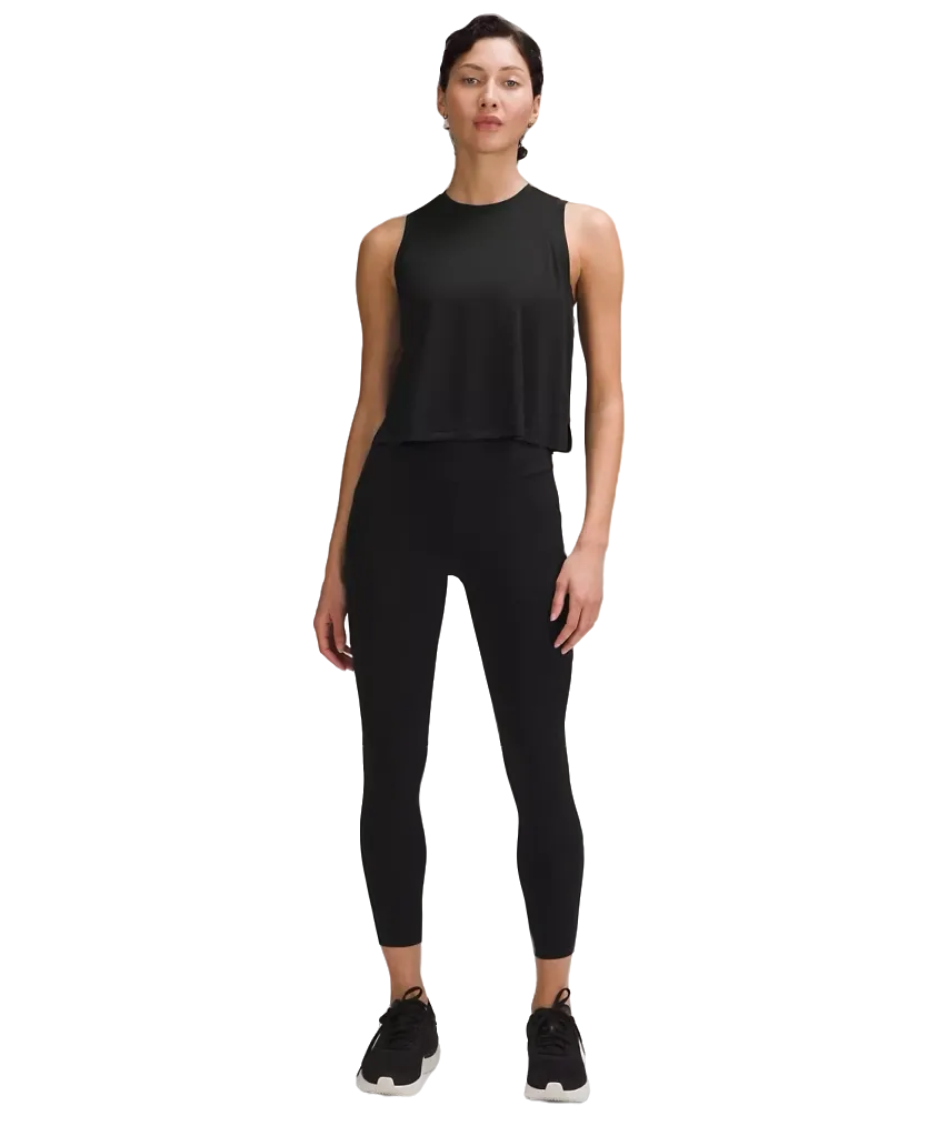  Lululemon Fast and Free High-Rise Tight 25” Pockets Updated Black