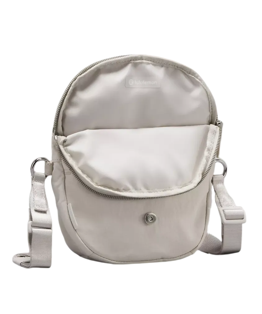 Lululemon All Night Festival Bag Micro 2L White Opal/Silver