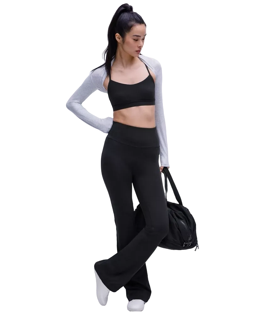 Lululemon Groove Nulu Super-High-Rise Flared Pant Black