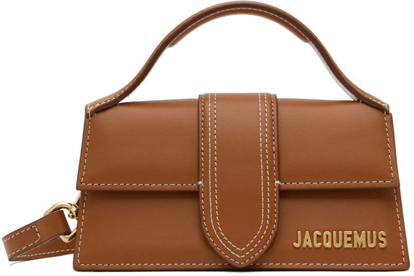 Jacquemus Brown Le Raphia Le Bambino Bag