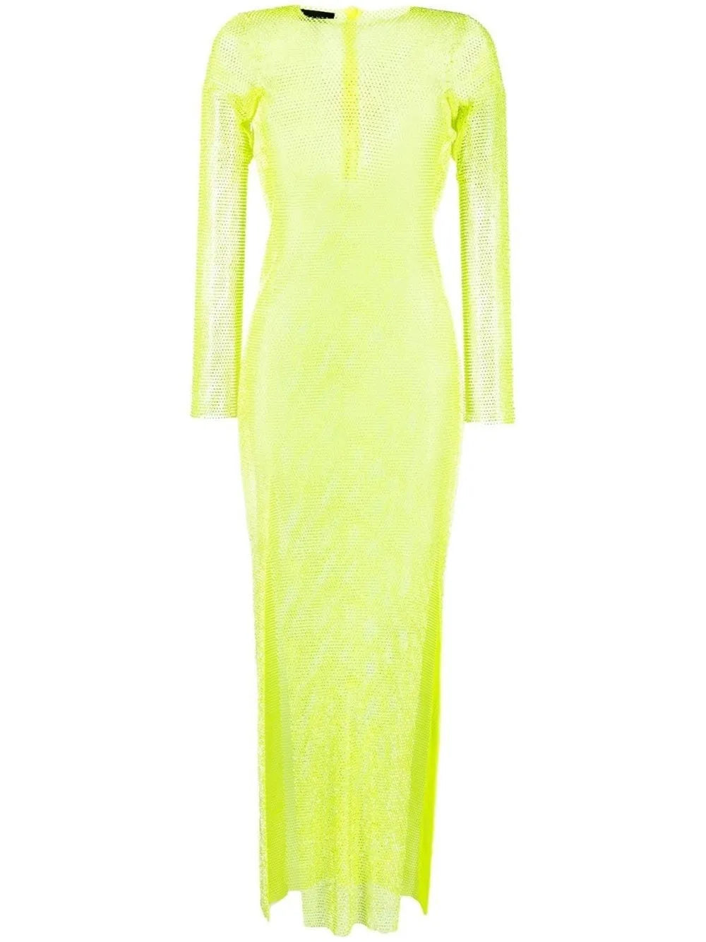 semi-sheer dress