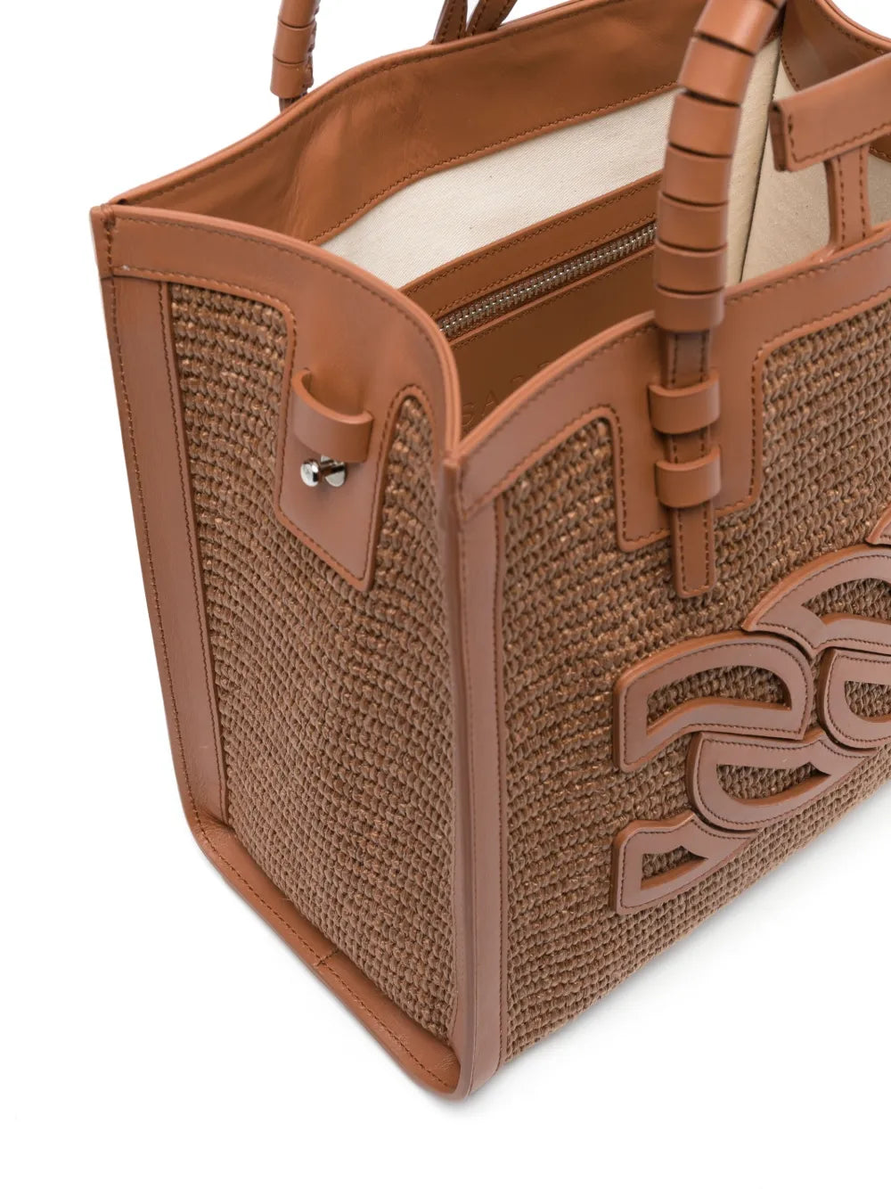 Baurivage woven tote bag