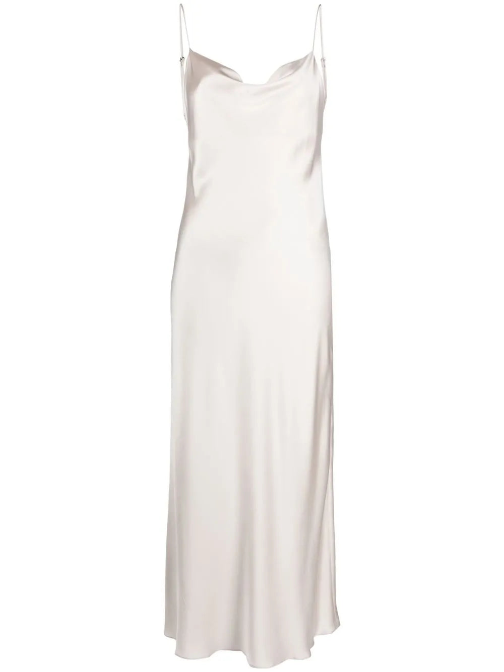 silk midi dress