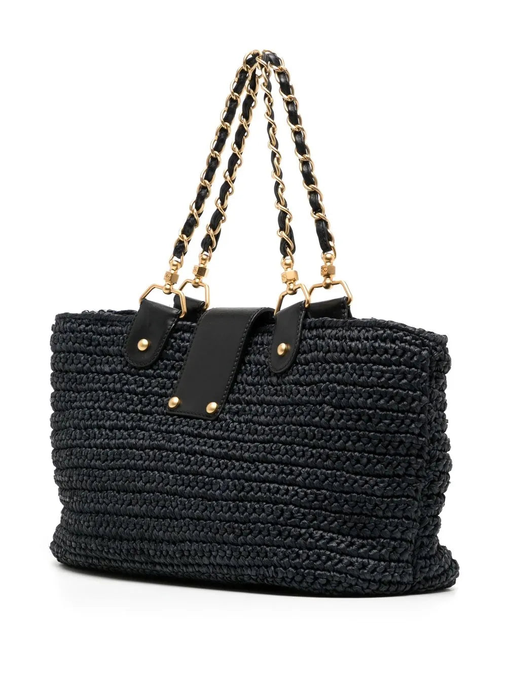 2005-2006 CC Turn-lock woven tote bag