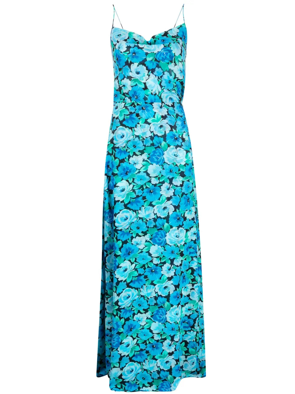 floral-print maxi dress