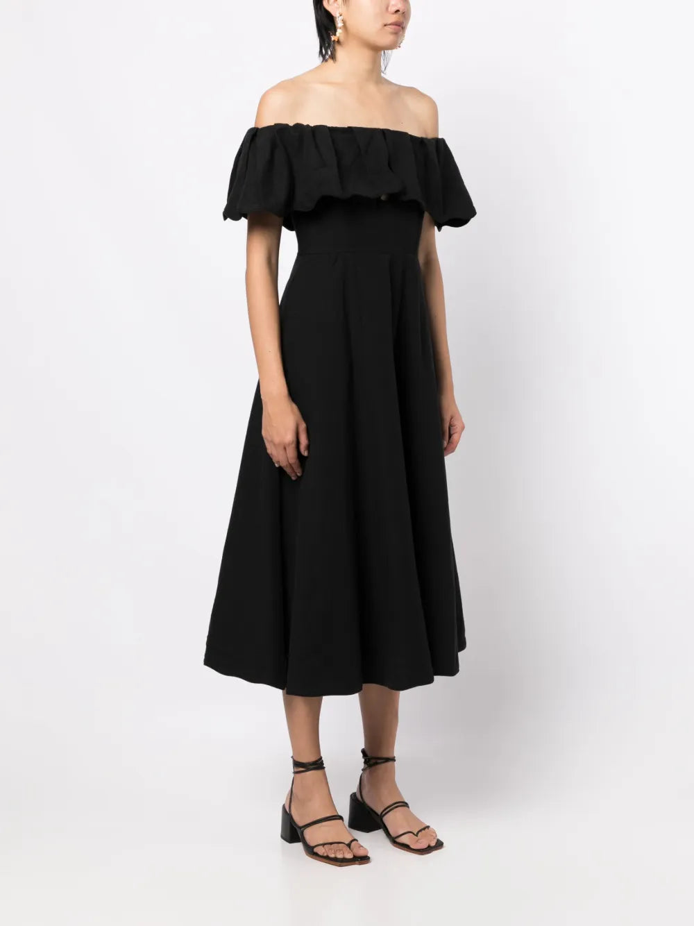 Leona cotton midi dress
