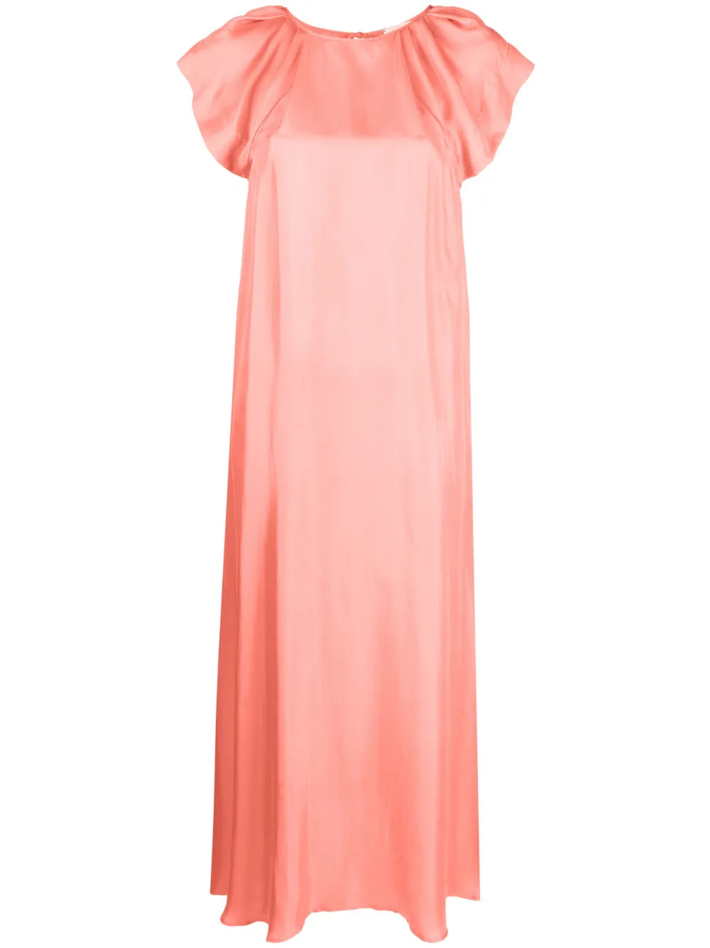 silk midi dress