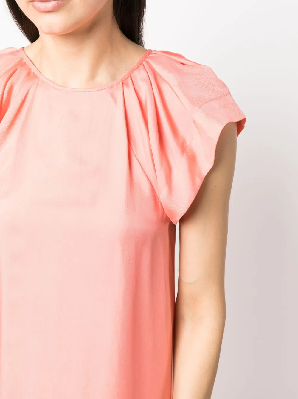 silk midi dress