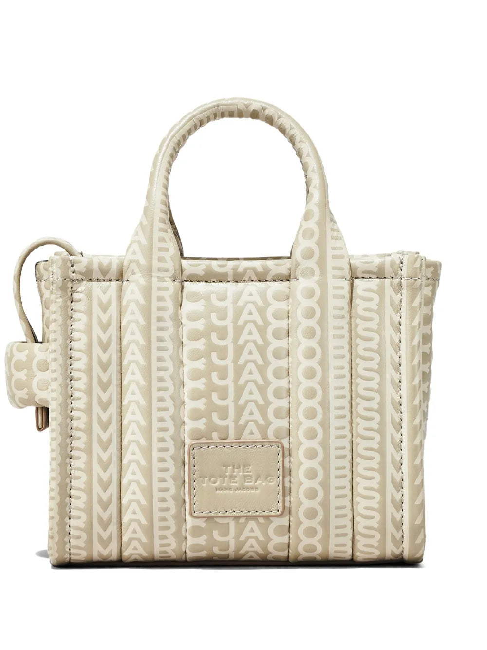 The Monogram Leather Crossbody Tote bag